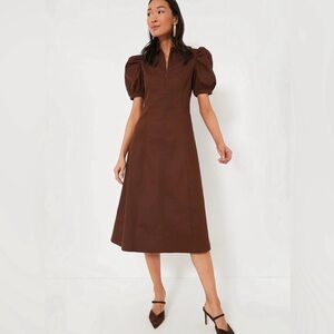 Tuckernuck Puff Sleeve Midi Dress
